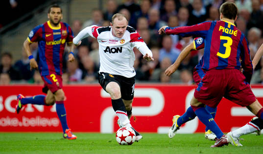 Fotboll, Champions League, final, Manchester United -