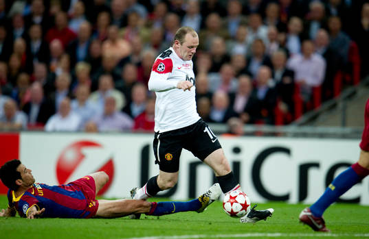 Fotboll, Champions League, final, Manchester United -