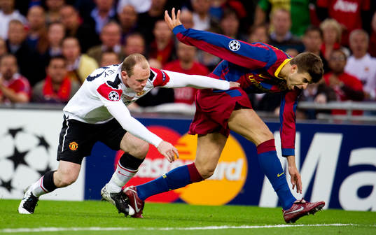 Fotboll, Champions League, final, Manchester United -