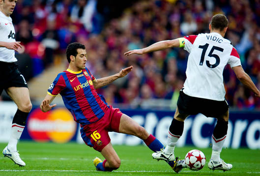 Fotboll, Champions League, final, Manchester United -