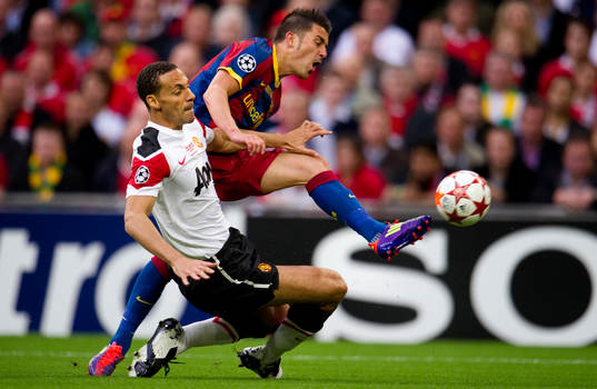 Fotboll, Champions League, final, Manchester United -