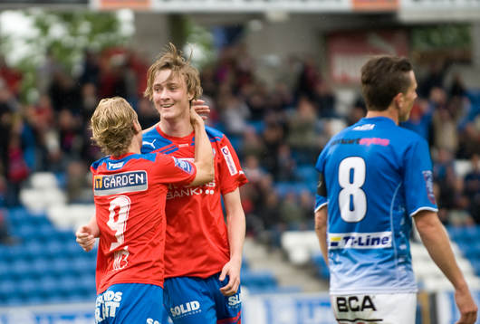 Rasmus Jönsson, Helsingborg, Erik Sundin, jubel