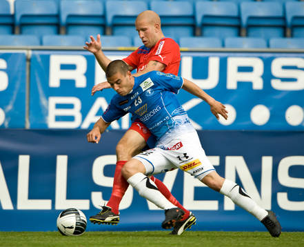 Mattias Lindström, Helsingborg, Erdin Demir, Trelleborg