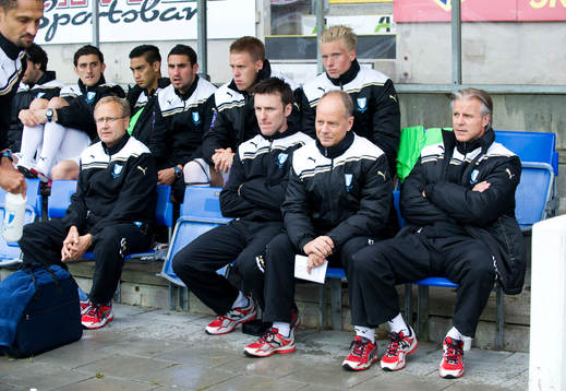 Roland Nilsson, tränare, Malmö, sista matchen med gänget