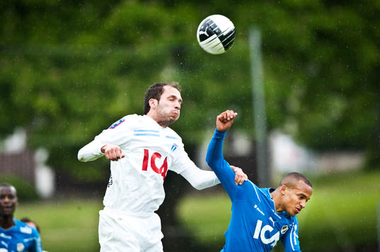 Miljan Mutavdzic, Malmö och Marcus Olsson, Halmstad