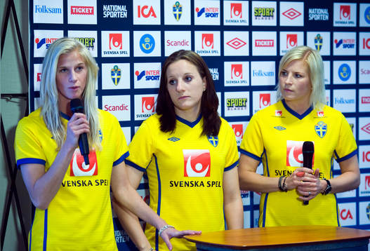 Sofia Jakobsson, Antonia Göransson och Annica Svensson