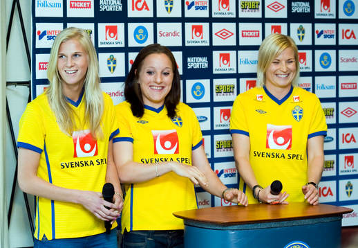 Sofia Jakobsson, Antonia Göransson och Annica Svensson