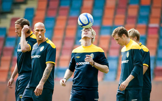 Daniel Majstorovic och Christian Wilhelmsson