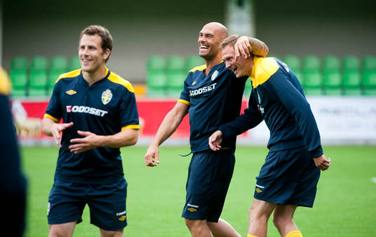 Tobias Hysén, Daniel Majstorovic och Andreas Granqvist