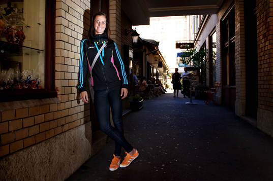 Lotta Schelin. Stadium, Adidas