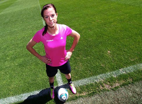 Lotta Schelin. Stadium, Adidas