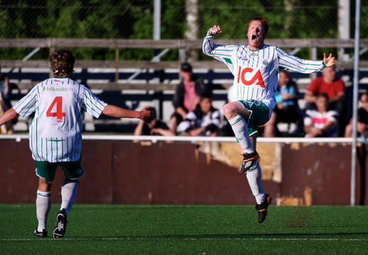Ivan Ottordahl, Västra Frölunda, jubel