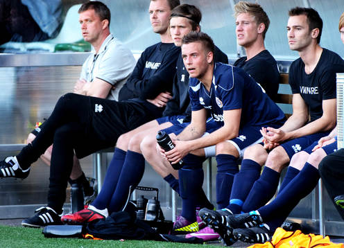 Anton Hysen, Utsiktens BK, på bänken