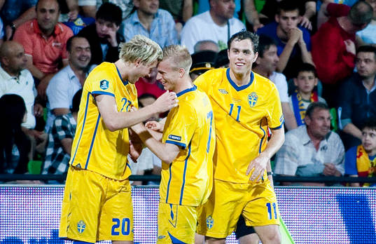 Jubel I Sverige, Ola Toivonen, Sebastian Larsson och Johan