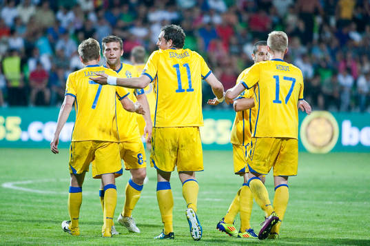 Johan Elmander, Sverige, jubel