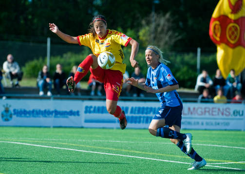 Madeleine Edlund, Tyresö och Caroline Sjöblom, Djurgården
