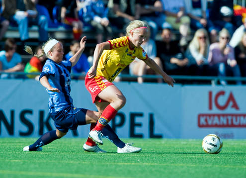 Dora Maria Larusdottir, Djurgården och Elin Ekblom Bak,