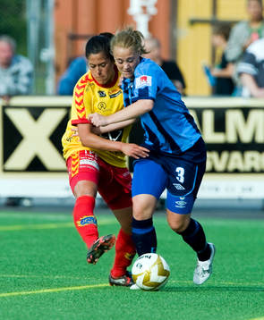 Madeleine Edlund, Tyresö och Freja Hellenberg, Djurgården