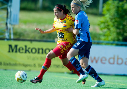 Madeleine Edlund, Tyresö och Caroline Sjöblom, Djurgården