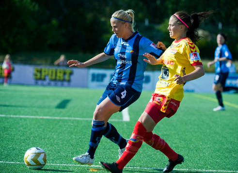 Caroline Sjöblom, Djurgården och Jennifer Egelryd, Tyresö