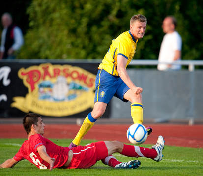 John Guidetti, Sverige, Vujadin Savic, Serbien