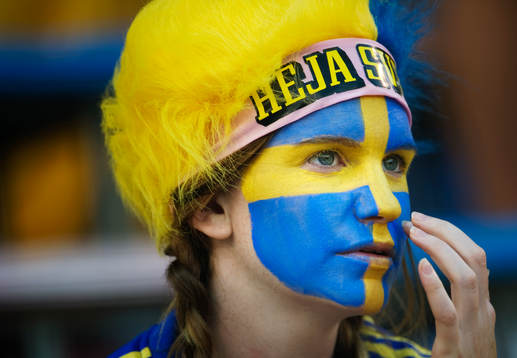 Svenskt fan, supporter