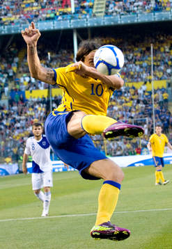 Zlatan Ibrahimovic, Sverige, konstspark