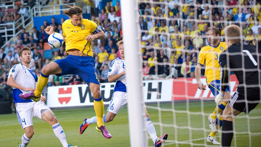 Zlatan Ibrahimovic, Sverige för 4-0