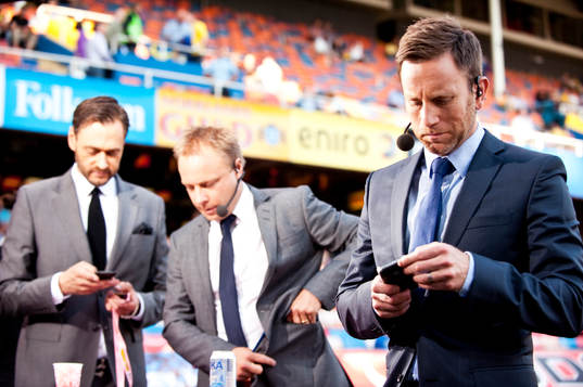 Peter Jihde, Anders Andersson och Olof Lundh,