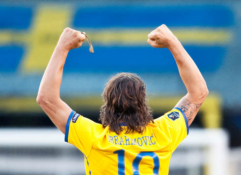 Jubel, Zlatan Ibrahimovic, Sverige, jubel