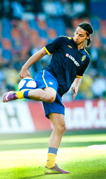 Uppvärmning,  Zlatan Ibrahimovic