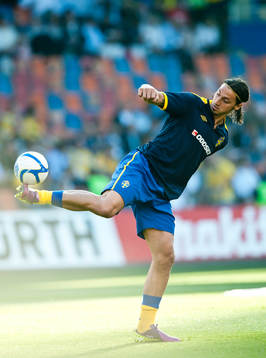 Uppvärmning,  Zlatan Ibrahimovic