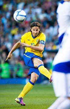 Frispark långt upp på läktaren, Zlatan Ibrahimovic,