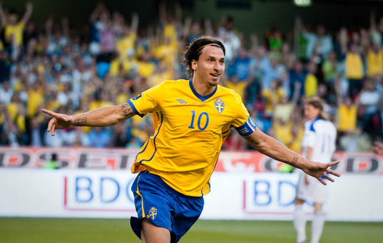Zlatan Ibrahimovic, Sverige jubel
