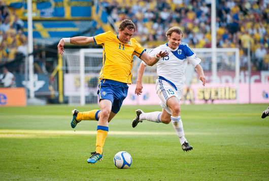 Johan Elmander, Sverige