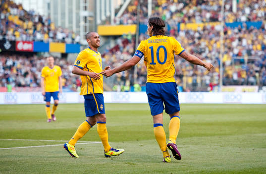 Emir Bajrami, och Zlatan Ibrahimovic, Sverige
