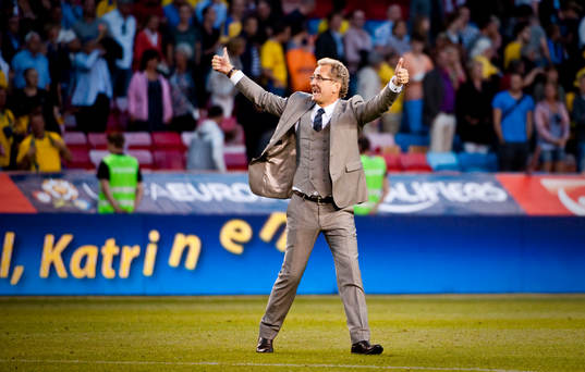 Erik Hamrén, förbundskapten, Sverige gör tummen upp