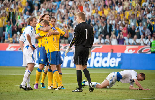 Zlatan Ibrahimovic, Sverige (Jubel)