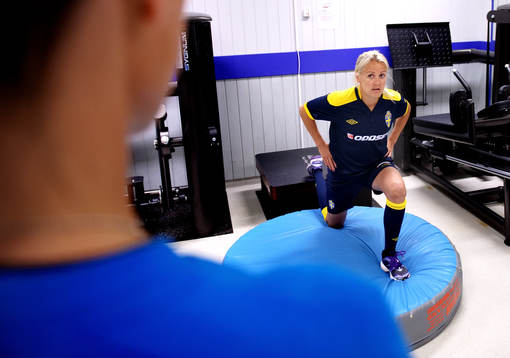 Josefine Öqvist, styrketräning
