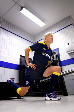Josefine Öqvist, styrketräning