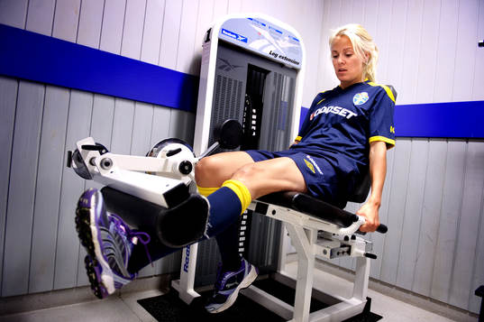Josefine Öqvist, styrketräning