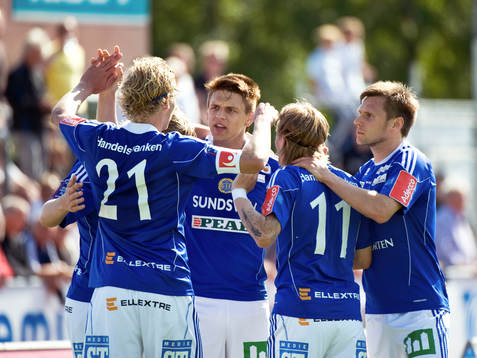Fredrik Holster, Sundsvall, jubel