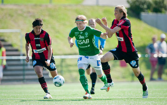 Miiko Albornoz och Joakim Lindner, BP trycker till Jesper