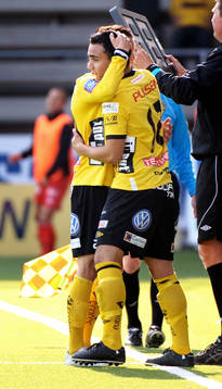 Richard Yarsuvat, Elfsborg. Allsvensk debut