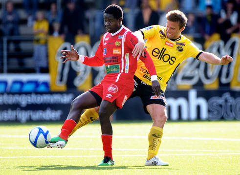 Patrick Osiako, Mjällby, Anders Svensson, Elfsborg
