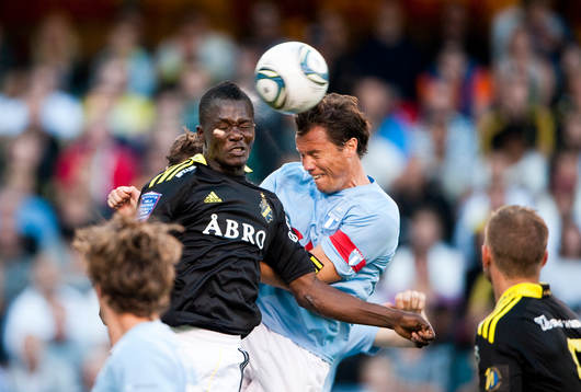 Ibrahim Tete Bangura, AIK och Daniel Andersson, Malmö