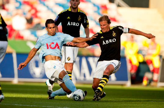 Wilton Figueiredo, Malmö och Daniel Tjernström, AIK