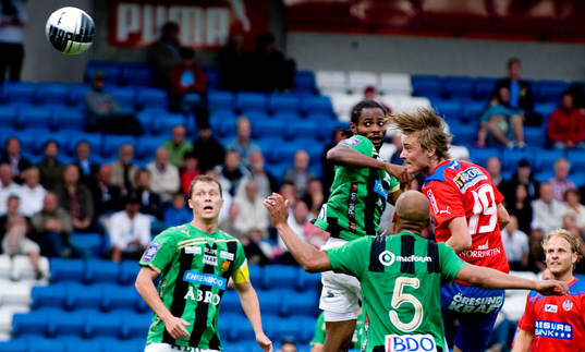 Rasmus Jönsson, Helsingborg nickar in 1-1