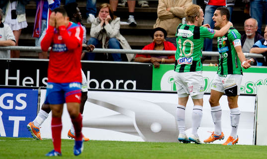 Rachid Bouaouzan, Helsingborg, depp, Mervan Celik, GAIS
