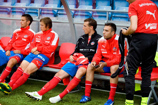 Alexander Gerndt, Helsingborg på bänken